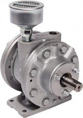 Gast - 5-1/4 hp Reversible Foot Air Actuated Motor - 0:00 Gear Ratio, 2,500 Max RPM, 1-1/2" Shaft Length, 3/4" Shaft Diam - Makers Industrial Supply