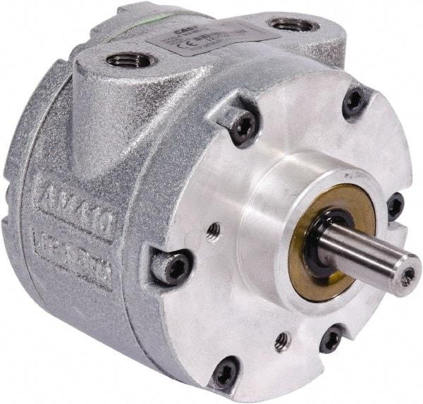 Gast - 1.7 hp Reversible Face Air Actuated Motor - 0:00 Gear Ratio, 3,000 Max RPM, 1.13" Shaft Length, 1/2" Shaft Diam - Makers Industrial Supply