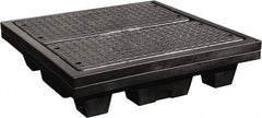 Enpac - Spill Pallets, Platforms, Sumps & Basins Type: Spill Deck or Pallet Number of Drums: 4 - Makers Industrial Supply