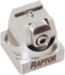 Raptor Workholding - 3/4" Jaw Width, 2-1/8" High x 2.07" Long x 2.07" Wide Dovetail Vise - For Use with 4 & 5 Axis Workholding Systems - Makers Industrial Supply