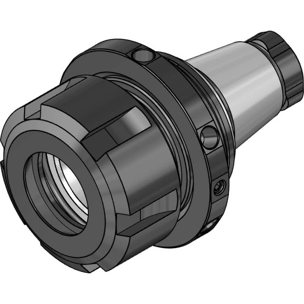 WTO - Modular Tool Holding System Adapters; Modular System Size: ER25 ; Taper Size: ER25QF ; Projection (mm): 32 ; Through Coolant: Yes - Exact Industrial Supply