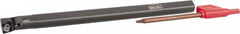 Hertel - 1.76" Min Bore Diam, 14" OAL, 1-1/2" Shank Diam, A24MCLNR5 Indexable Boring Bar - 4-1/2" Max Bore Depth, CN.. Insert - Makers Industrial Supply