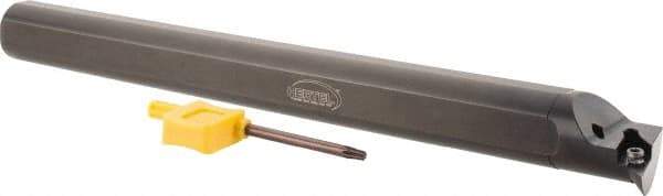 Hertel - 0.415" Min Bore Diam, 5" OAL, 3/8" Shank Diam, A0506SWLPR15 Indexable Boring Bar - 1-1/8" Max Bore Depth, WP..1.51.21 Insert, Screw-On Holding Method - Makers Industrial Supply