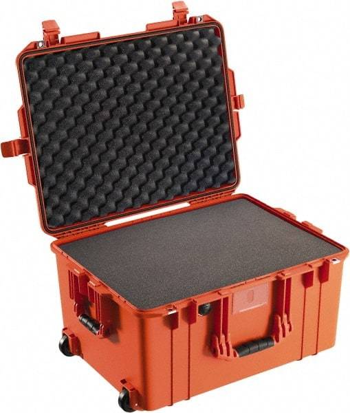 Pelican Products, Inc. - 18-51/64" Wide x 13-1/4" High, Aircase w/Foam - Orange - Makers Industrial Supply