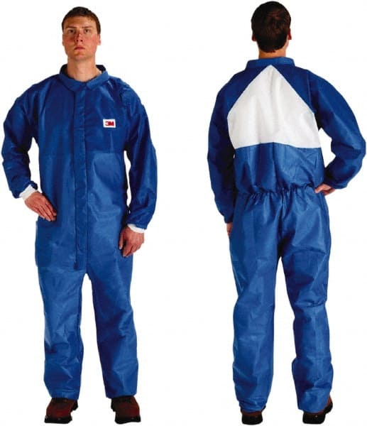 3M - Size L Polypropylene General Purpose Coveralls - Exact Industrial Supply