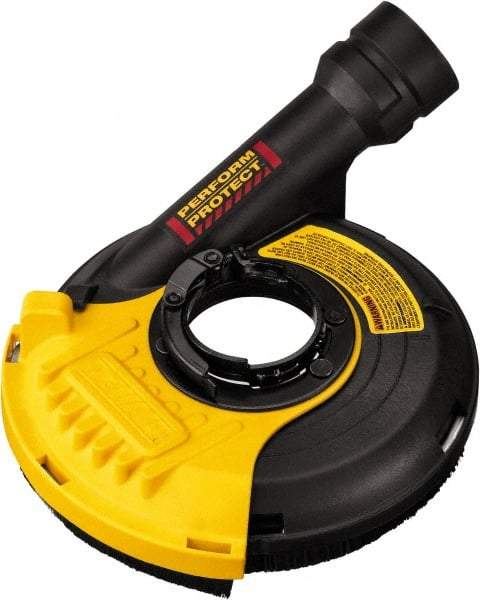 DeWALT - 5" Diam Grinder Dust Shroud - For Use with Dewalt 4 to 5" Grinders - Makers Industrial Supply