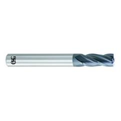 5/8" Dia. - 3-1/2" OAL - Solid Carbide - Square End HP End Mill-  FL - Makers Industrial Supply