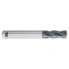 7/32 x 1/4 x 5/8 x 2-1/2 4Fl  Square Carbide End Mill - WXL - Makers Industrial Supply