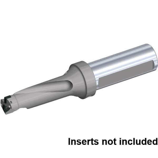 Kennametal - 2.532" Max Drill Depth, 3xD, 27/32" Diam, Indexable Insert Drill - 2 Inserts, 1" Shank Diam, Flange Shank - Makers Industrial Supply