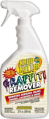 Krud Kutter - 22 oz Spray Bottle Graffiti/Vandal Mark Remover - VOC Content g/L 614, Removes Graffiti - Makers Industrial Supply