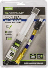 Spectroline - 3 Piece Automotive Leak Detector Kit - Uses UV Method, For A/C Systems & Hoses - Makers Industrial Supply