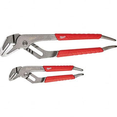 Milwaukee Tool - Plier Sets Set Type: Straight Jaw Pliers Number of Pieces: 2 - Makers Industrial Supply