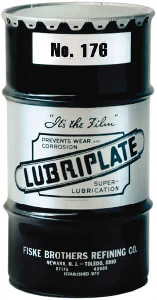 Lubriplate - 120 Lb Keg Inorganic/Organic Combination Extreme Pressure Grease - Black, Extreme Pressure, 275°F Max Temp, NLGIG 00, - Makers Industrial Supply