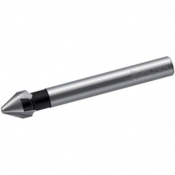 Walter-Titex - 8mm Head Diam, 6mm Shank Diam, 3 Flute 60° High Speed Steel Countersink - Makers Industrial Supply