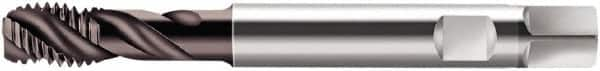 Walter-Prototyp - M16x2.00 Metric 4 Flute 6HX Modified Bottoming Spiral Flute Tap - Cobalt, Hardlube Finish, 110mm OAL, Right Hand Flute, Right Hand Thread, Series S2056302 - Makers Industrial Supply