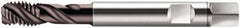 Walter-Prototyp - M16x2.00 Metric 4 Flute 6HX Modified Bottoming Spiral Flute Tap - Cobalt, Hardlube Finish, 110mm OAL, Right Hand Flute, Right Hand Thread, Series S2056312 - Exact Industrial Supply