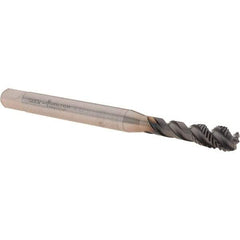 Walter-Prototyp - 1/4-28 UNF 3 Flute 2B Modified Bottoming Spiral Flute Tap - Powdered Metal, Hardlube Finish, 80.01mm OAL, Right Hand Flute, Right Hand Thread, Series AEP2351302 - Makers Industrial Supply