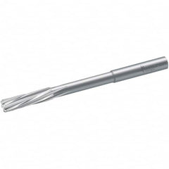 Walter-Titex - 9mm Diam 6-Flute Straight Shank Spiral Flute Solid Carbide Chucking Reamer - Exact Industrial Supply