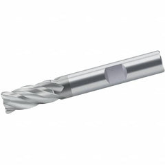 Walter-Prototyp - 18mm, 32mm LOC, 18mm Shank Diam, 92mm OAL, 4 Flute, Solid Carbide Square End Mill - Single End, TiAlN/TiAl Finish, Spiral Flute, 35/38° Helix, Centercutting, Right Hand Cut, Right Hand Flute - Makers Industrial Supply