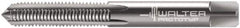 Walter-Prototyp - M14x1.50 Metric Fine 6H 4 Flute Bright Finish Solid Carbide Straight Flute Machine Tap - Modified Bottoming, Right Hand Thread, 100mm OAL, 21mm Thread Length, Oversize - Makers Industrial Supply