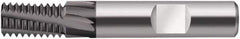 Walter-Prototyp - 0.3937" Cutting Diam, 5 Flute, Solid Carbide Helical Flute Thread Mill - Internal Thread, 20mm LOC, 72mm OAL, 10mm Shank Diam - Makers Industrial Supply