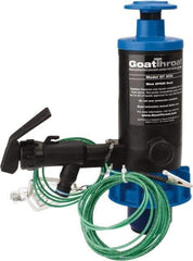 GoatThroat Pumps - 3/8" Outlet, 4 GPM, Polypropylene Hand Operated Transfer Pump - 56" OAL, For up to 55 Gal Drums, For Class I & II Flammable & Combustible Liquids - Makers Industrial Supply