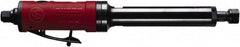 Chicago Pneumatic - 1/4" Collet, Straight Handle, Straight Air Die Grinder - 22,000 RPM, Rear Exhaust, 25 CFM, 0.47 hp, 90 psi, 1/4" Inlet - Makers Industrial Supply