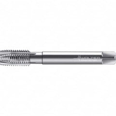 Spiral Point Tap: M4 x 0.5, Metric Fine, 3 Flutes, Plug, 6H, Cobalt, Bright Finish 0.4724″ Thread Length, 2.4803″ OAL, Right Hand, Series P21360