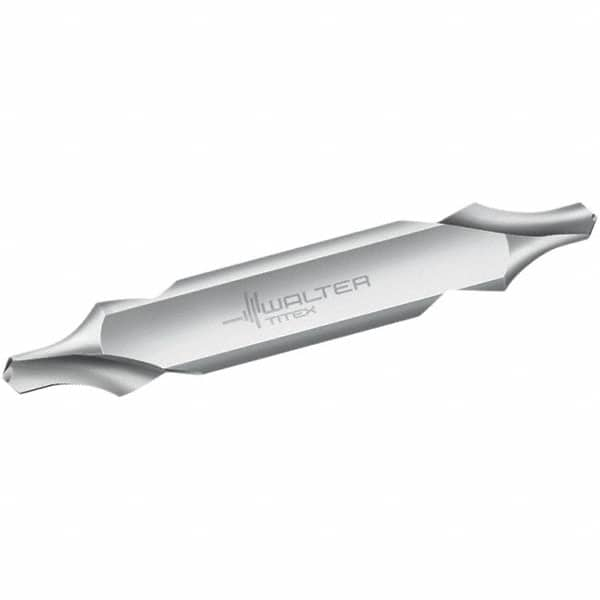 Walter-Titex - Metric Radius Cut 60° Incl Angle High Speed Steel Combo Drill & Countersink - Makers Industrial Supply