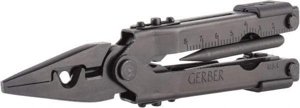 Gerber - 11 Piece, Multi-Tool Set - 6-1/2" OAL, 5-3/64" Closed Length - Makers Industrial Supply