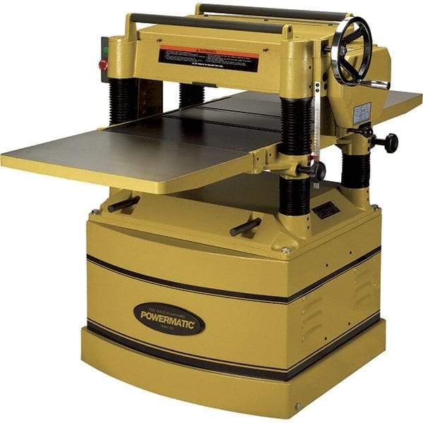 Powermatic - Planer Machines Cutting Width (Inch): 20 Depth of Cut (Inch): 3/32 - Makers Industrial Supply