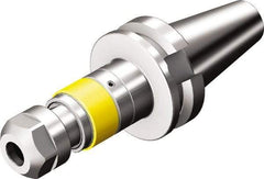 Sandvik Coromant - Taper Shank Tapping Chuck/Holder - M4 to M12 Tap Capacity, 102.2mm Projection, Through Coolant - Exact Industrial Supply