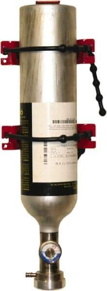 BW Technologies by Honeywell - Hydrogen Sulfide - 10 ppm Calibration Gas - Includes Aluminum Cylinder, Use with Honeywell Gas Detectors - Makers Industrial Supply