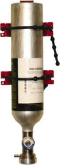 BW Technologies by Honeywell - Hydrogen Sulfide - 10 ppm Calibration Gas - Includes Aluminum Cylinder, Use with Honeywell Gas Detectors - Makers Industrial Supply