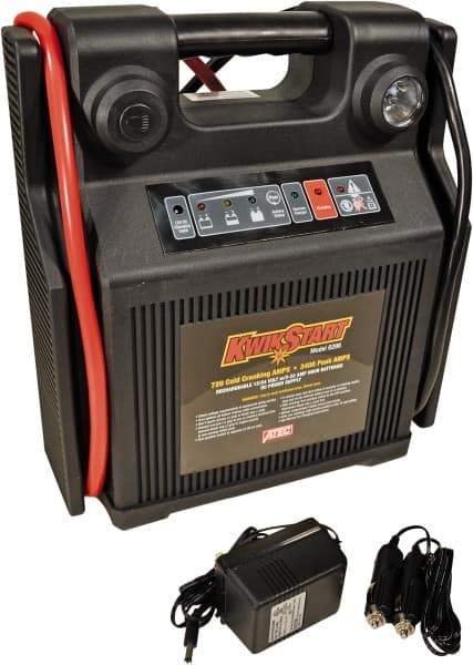 ATEC - 12/24 Volt Booster Pacs - 720 Crank Amps, 3,400 Starter Amps - Makers Industrial Supply