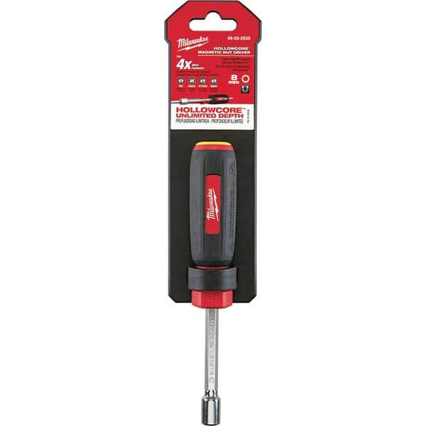 Milwaukee Tool - Nutdrivers Tool Type: Magnetic Tip Nutdriver System of Measurement: Metric - Makers Industrial Supply