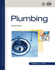 DELMAR CENGAGE Learning - Residential Construction Academy: Plumbing Publication, 2nd Edition - by Joyce, Delmar/Cengage Learning, 2011 - Makers Industrial Supply