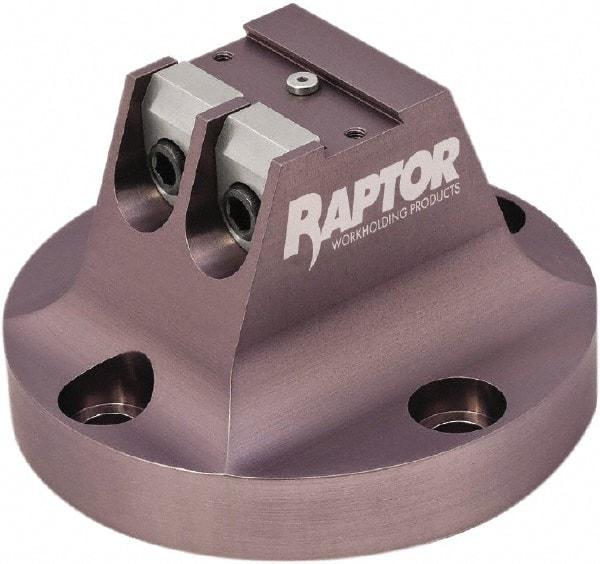 Raptor Workholding - 3/4" Jaw Width, 3" High Dovetail Vise - For Use with 4 & 5 Axis Workholding Systems - Makers Industrial Supply