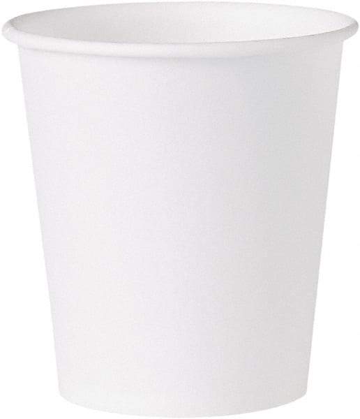 Solo - Paper Water Cups, 3 oz, 100/Bag, 50 Bags/Carton - White - Makers Industrial Supply