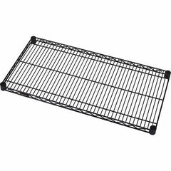 Quantum Storage - 1 Shelf Wire Shelving Unit - 18" Wide x 24" Deep x 1" High, - Makers Industrial Supply