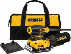 DeWALT - 14,000 OPM, Electric Orbital Sander - Square, Oscillating Sander, 2.3 Amps - Makers Industrial Supply