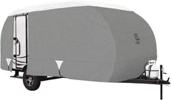 Classic Accessories - Polypropylene RV Protective Cover - 20' Long, Gray and White - Makers Industrial Supply