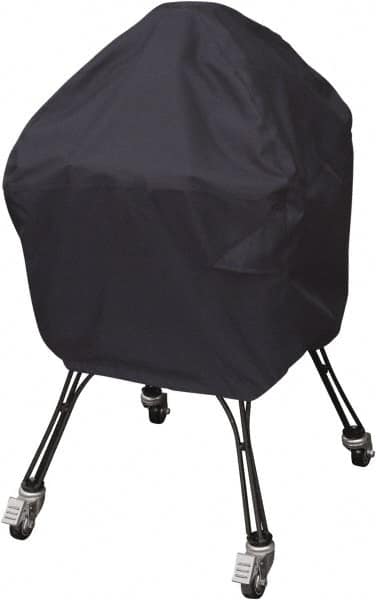 Classic Accessories - Polyester Grill Protective Cover - 22" Diam x 40" High, Black - Makers Industrial Supply