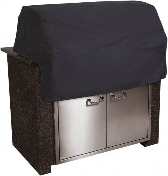 Classic Accessories - Polyester Grill Top Protective Cover - 57 x 29 x 26", Black - Makers Industrial Supply