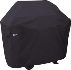 Classic Accessories - Polyester Grill Protective Cover - 44 x 22 x 44", Black - Makers Industrial Supply