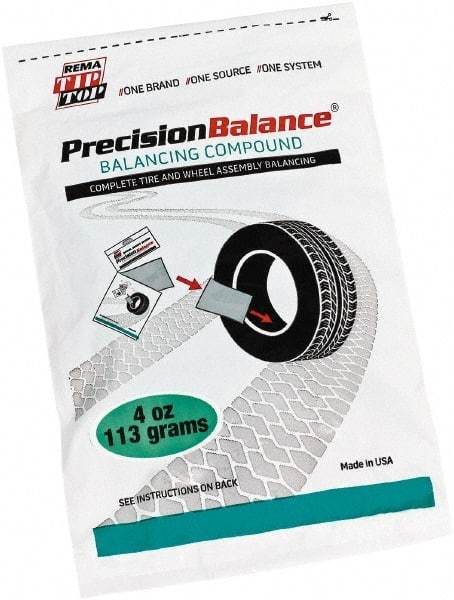 Rema Tip Top - 8 oz. Bag Wheel Balancing Formula - For Tires & Wheels - Makers Industrial Supply