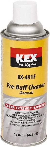 KEX Tire Repair - 16 oz. Aerosol Can Buffer - For Tires & Wheels - Makers Industrial Supply