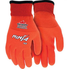 MCR Safety - Size 2XL (11), ANSI Cut Lvl A3, ANSI Puncture Lvl 2, ANSI Abrasion Lvl 3, Hydropellent Polyurethane Coated Cut & Puncture Resistant Gloves - Makers Industrial Supply