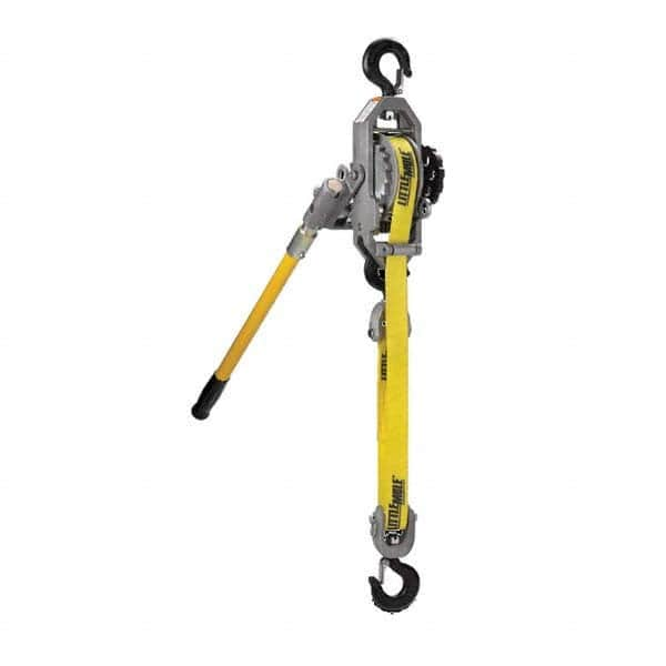 Little Mule - 3,000 Lb Capacity, 14' Lift Height, Strap Manual Lever Hoist - Makers Industrial Supply