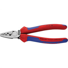 Knipex - Crimpers Type: Crimping Pliers Style: Crimping Pliers for End Sleeves (Ferrules) - Makers Industrial Supply